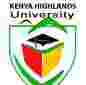 Kenya Highlands University logo